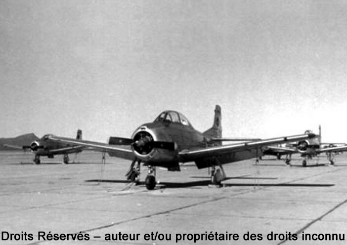 North-American T-28A "Trojan", 3307th Pilot Training Group ; date inconnue