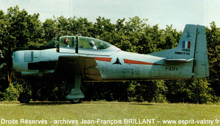 T-28F "Fennec", 142, F-AZFV, Amicale Des Ailes Tremontaises ; 1990