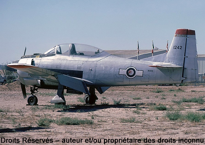 North-American T-28F "Fennec", s/n 51-7542 / 124, 1242, Force Aérienne Haïtienne ; 1978