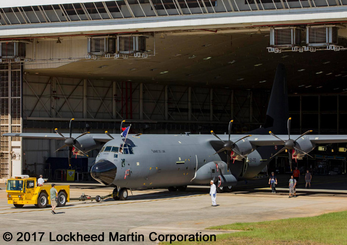 C-130J30 "Super Hercules", n°5836, 61-PO ; Escadron de Transport 02.061 "Franche-Comté"