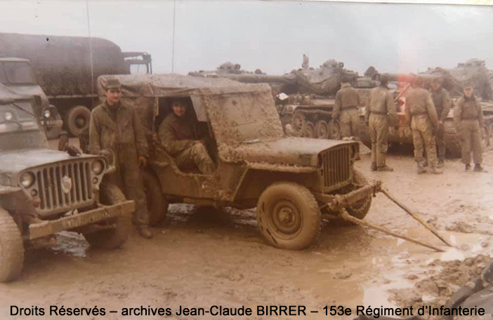 Jeep, 655-0676, 153e Régiment d'Infanterie ; 1978