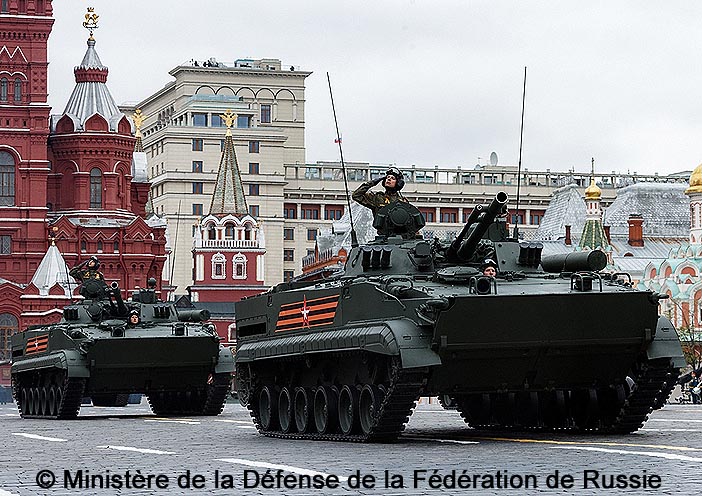 Moscou, 9 mai 2017 ; BMP-3