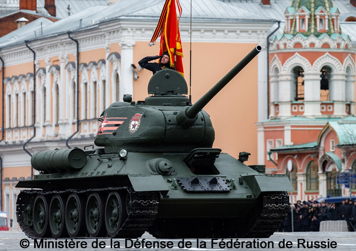 Moscou, 9 mai 2017 ; T-34-85