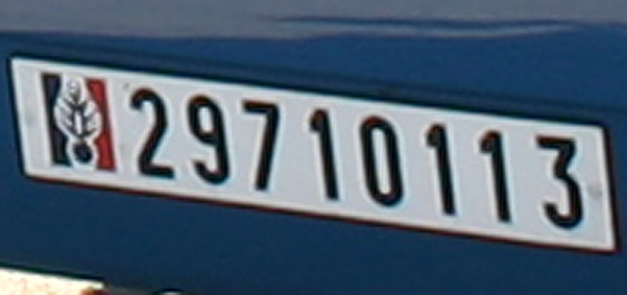 2971-0113 : Lohr L96, Groupement Blindé de la Gendarmerie Mobile ; 2007