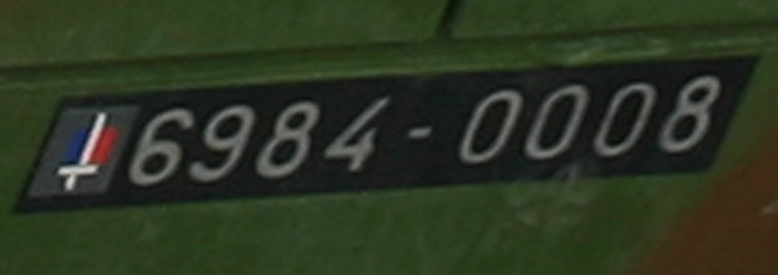 6984-0008 : Leclerc, "De Montbrun", 1er - 2e Régiment de Chasseurs, Groupe d'Escadrons 1er Chasseurs ; 2005