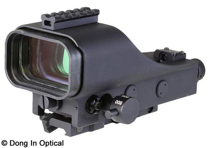 DCL110 : viseur holographique pour armes de calibre 7,62 x 51 NATO, 12,7 x 99 NATO (.50 BMG) ou canon de 20mm NATO