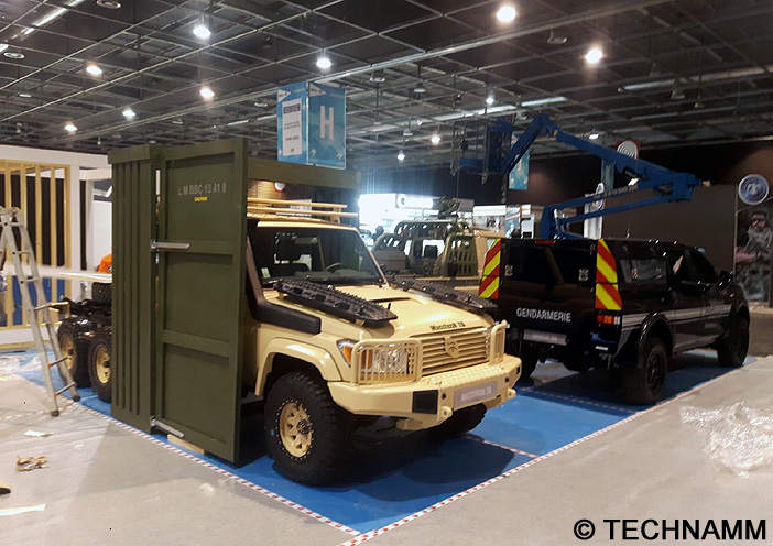 Technamm : Masstech T6, transportable en conteneur ISO 20 pieds