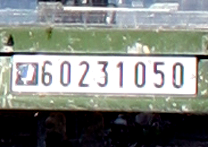 6023-1050 : Caterpillar 317, 5e Régiment du Génie ; 2007