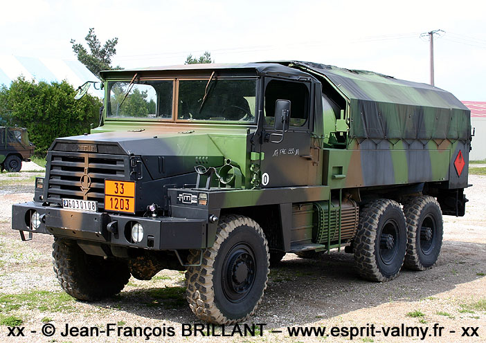 603-0108 ; GBC8KT CCT (Camion Citerne Tactique), 1er Régiment du Génie, 2005