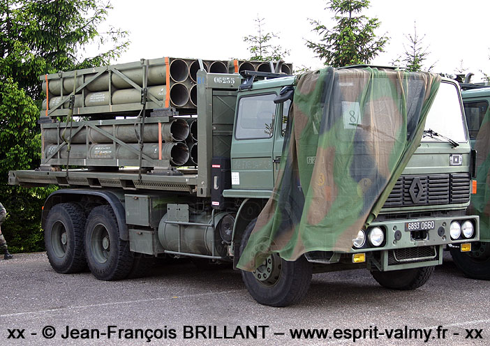 6893-0660 : Renault G290 VTL (Véhicule de Transport Logistique), 1er Régiment d'Artillerie ; 2005