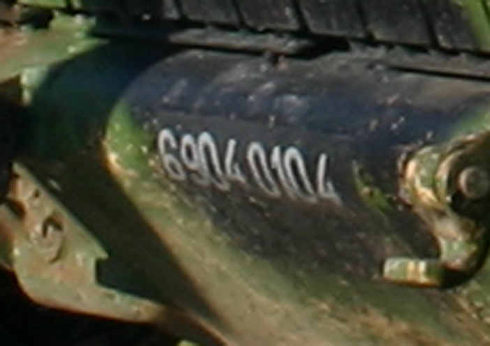 6904-0104 ; AMX30B2 "Brennus", Groupe d'Escadrons 2e Chasseurs
