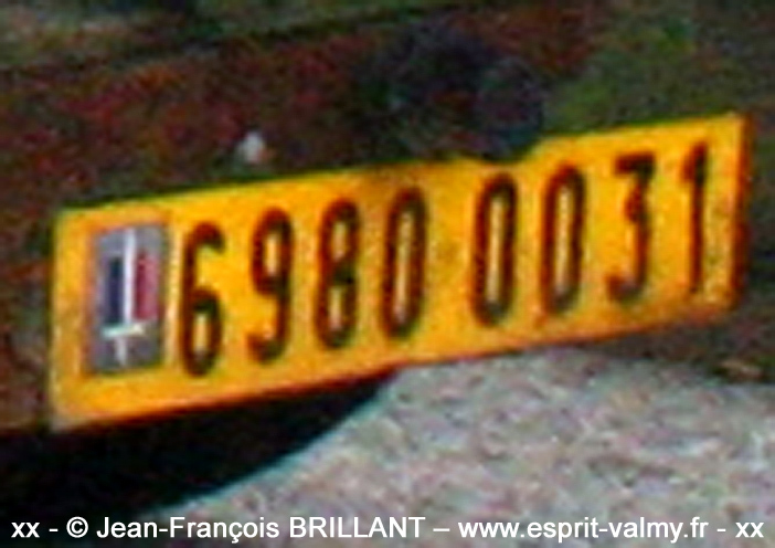 6980-0031 : semi-remorque porte-engin du Génie, modèle inconnu, 13e Régiment du Génie ; 2007