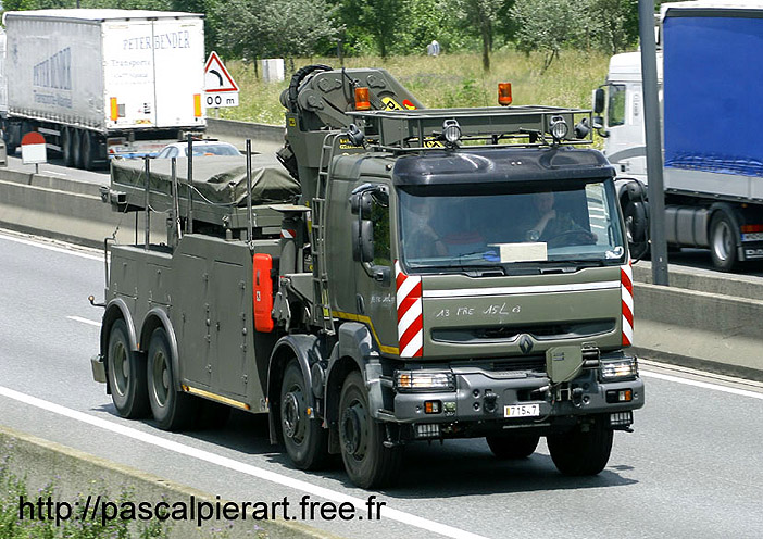 Kerax 8x4, Camion Lourd de Dépannage Routier, Composante Terrestre Belge ; 2008