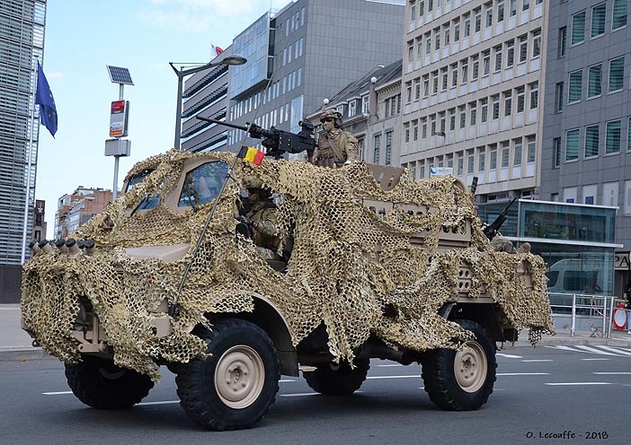 Mercedes/Carat Unimog Jacam, 23192, Special Operations Regiment, Belgique ; 2018