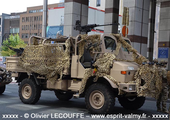 Mercedes/Carat Unimog Jacam, 23192, Special Operations Regiment, Belgique ; 2019