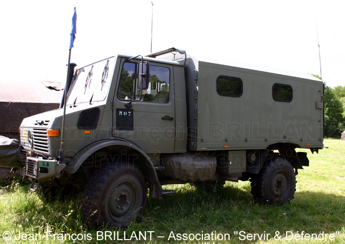 Mercedes Unimog U1300 "radio", 2e Bataillon Commando ; 2006