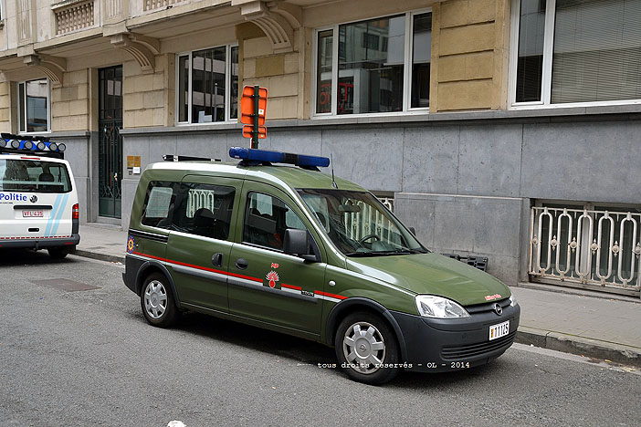 Opel Combo 1.7DI, 11125, Police Militaire ; 2014