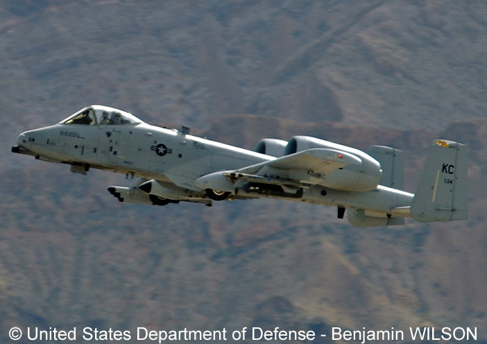 Attack, standard aircraft, basic mission : A-10 "Thunderbolt 2"
