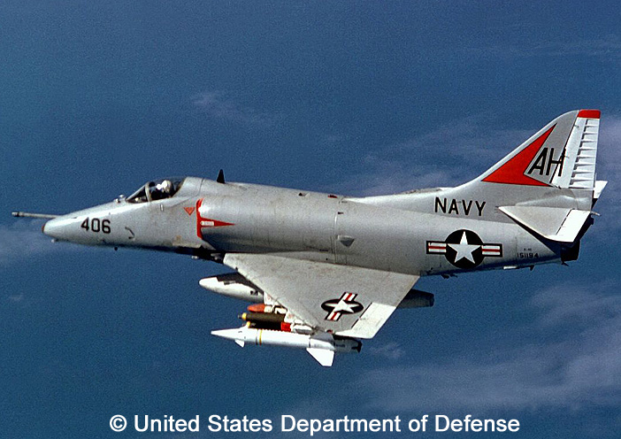A-4E "Skyhawk" ; VA-164, US Navy