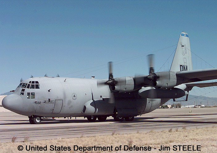 Electronic, standard aircraft, modified mission : EC-130H "Compass Call"