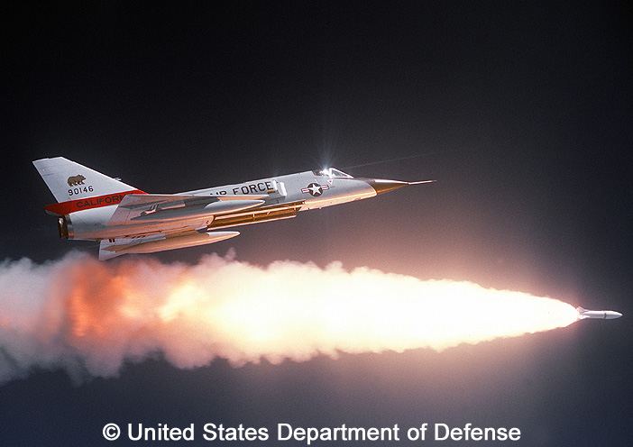 Fighter, standard aircraft, basic mission : F-106A "Delta Dart", intercepteur