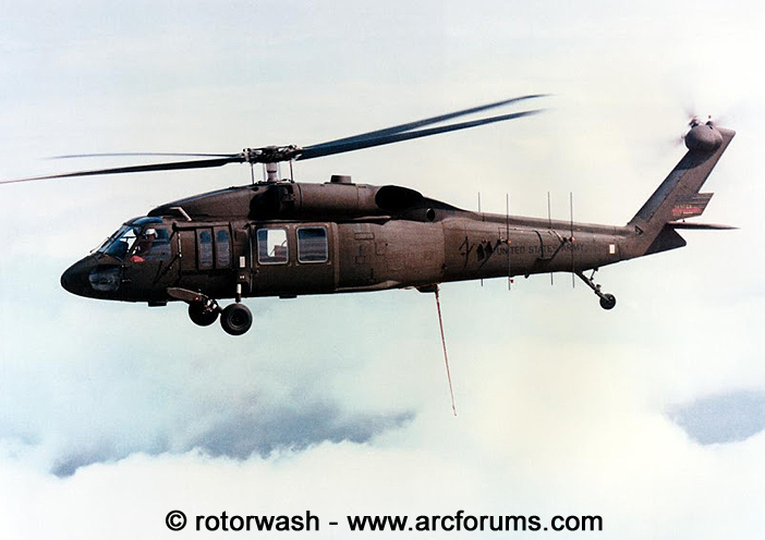 Electronic, non standard aircraft, basic mission : EH-60A "Quick Fix 2"