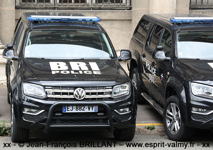 Volkswagen Amarok ; Préfecture de Police de Paris, Brigade de Recherche et d'Intervention