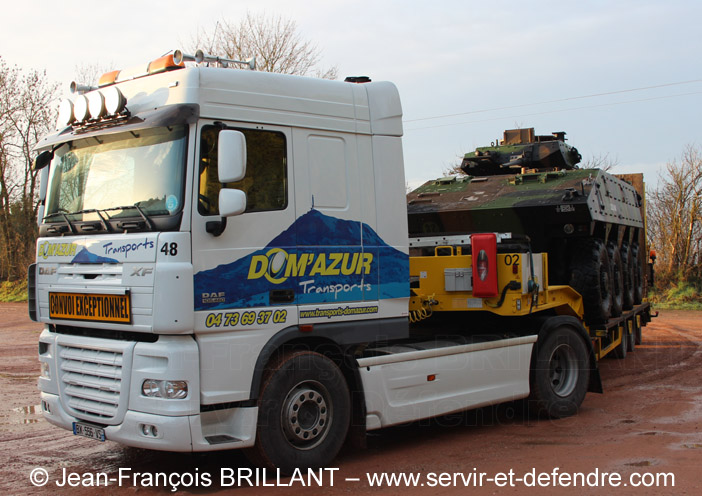 DAF 105-XF-460, tracteur de semi-remorque, Dom'Azur ; 2014
