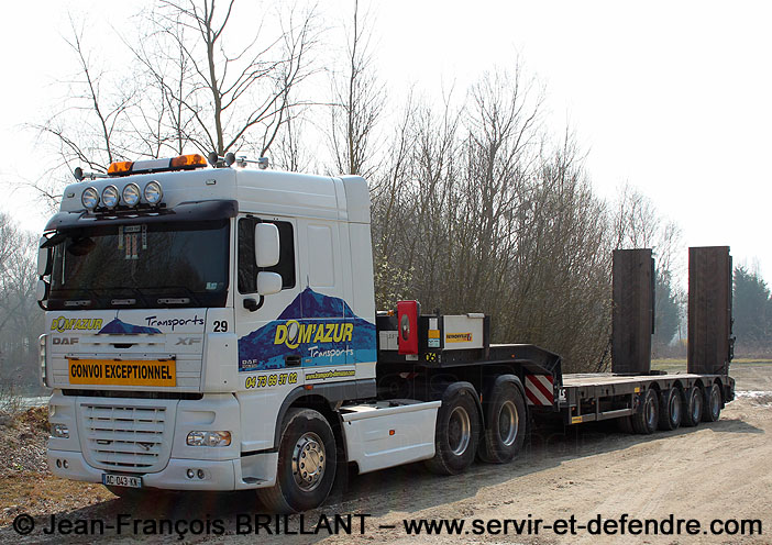 Pour semi-remorque DAF XF occasion à vendre