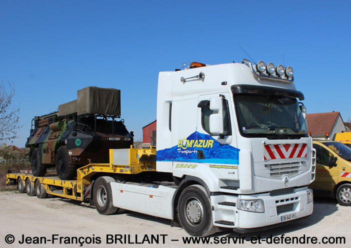 Renault Premium 460, tracteur de semi-remorque, Dom'Azur ; 2014